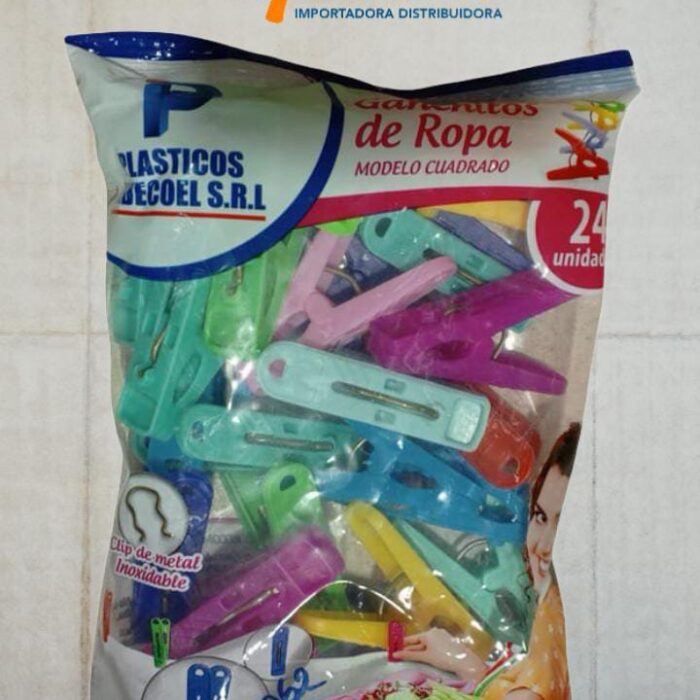 PINZA DE ROPA PLASTICAS 0062