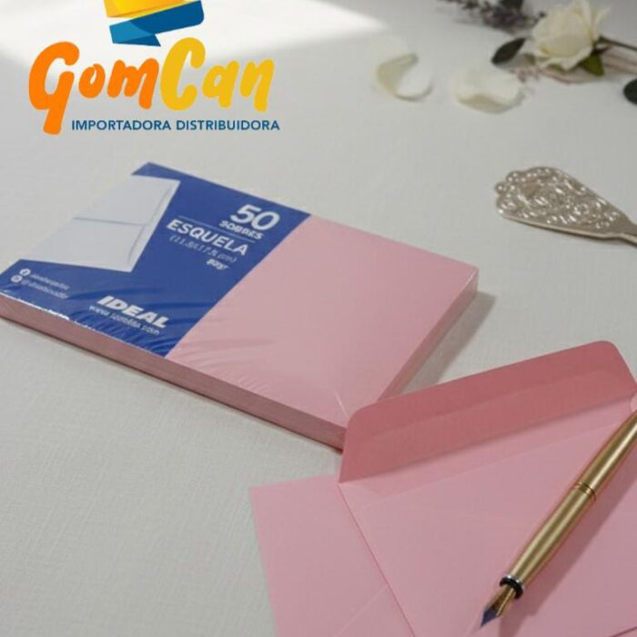 SOBRES ESQUELAS DE COLORES - 2001