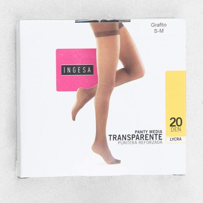 MEDIAS PANTY GRAFITO DEN 20 S/M- L/XL