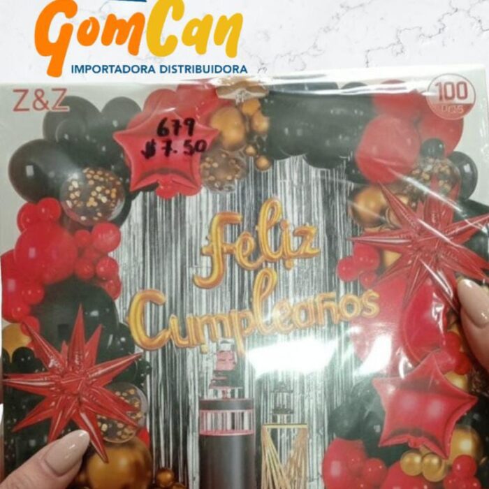 Arreglo de globos 679