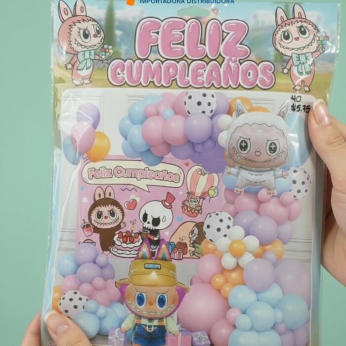 arreglo de globos 40