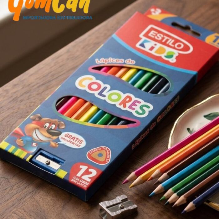 LAPIZ DE COLOR LARGOS TRIANG - 98375