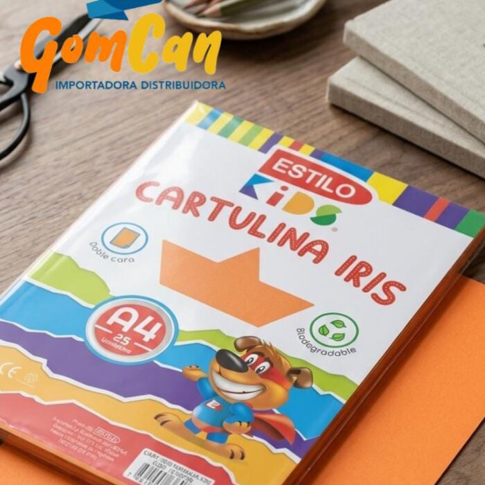 CARTULINA A4 NARANJA 2608