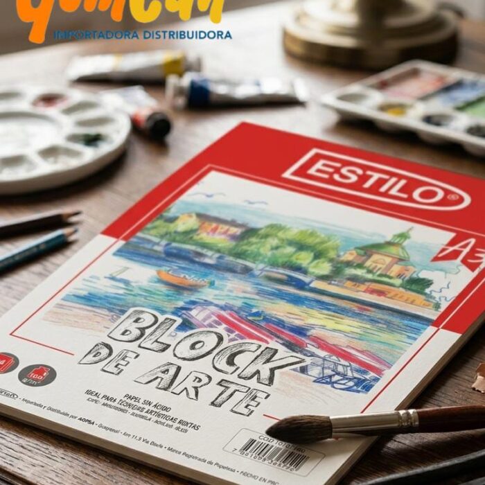 BLOCK ARTISTICO ESTILOA A3 - 2811