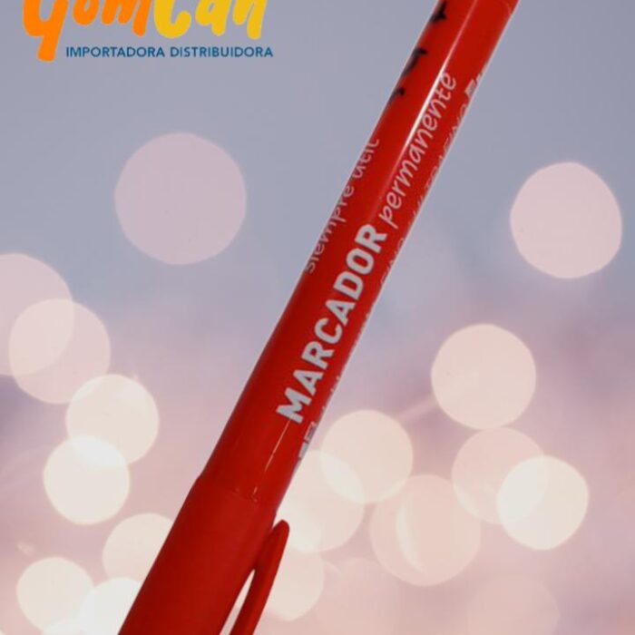 MARCADOR PERMANENTE PUNTA FINA